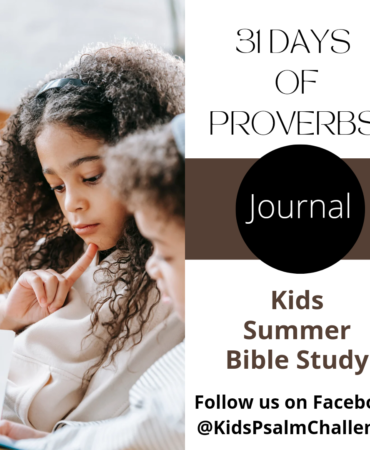 Summer Study Journal for kids