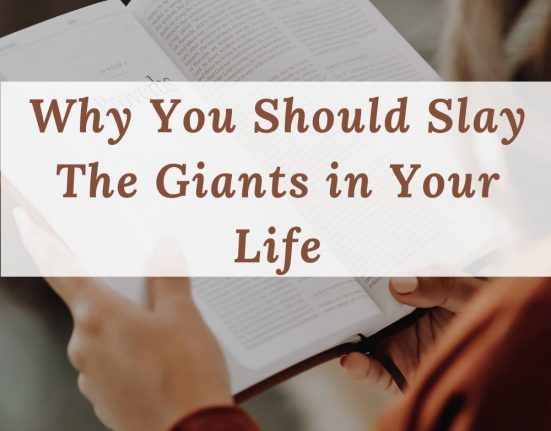 3 Life Changing Reasons To Slay That Goliath